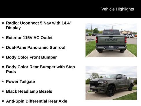 Used 2026 RAM 1500 Laramie w/ Night Edition AWD/4WD image 8