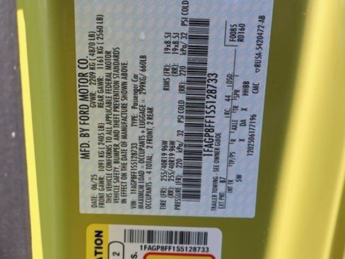 New 2025 Ford Mustang GT Premium image 39