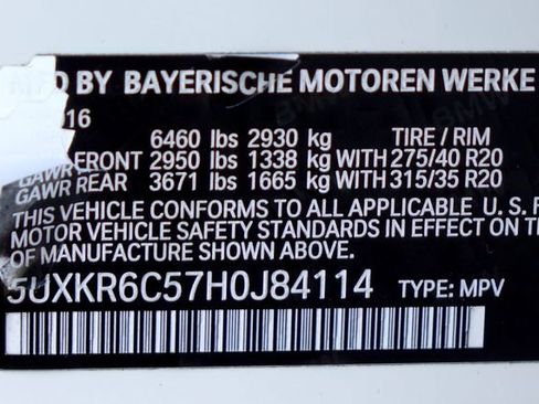 Used 2017 BMW X5 xDrive50i w/ Executive Package image 30