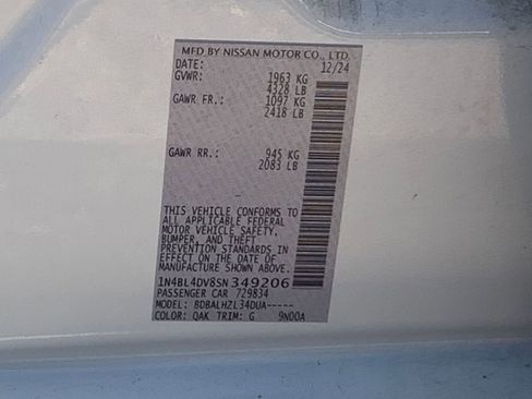 Used 2025 Nissan Altima 2.5 SV image 10