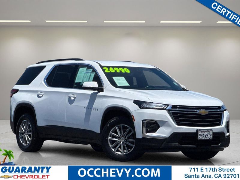 Certified 2023 Chevrolet Traverse LT image 1