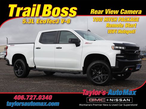Used 2021 Chevrolet Silverado 1500 LT Trail Boss w/ Bed Protection Package image 1