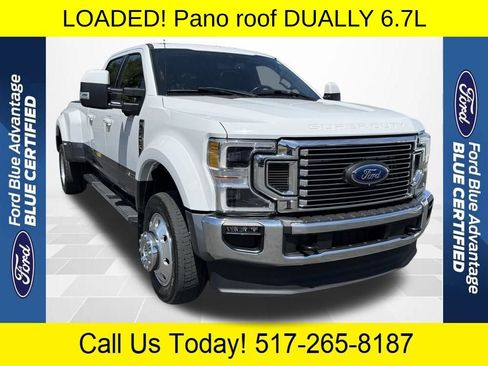 Certified 2022 Ford F450 Lariat w/ Lariat Ultimate Package AWD/4WD image 1
