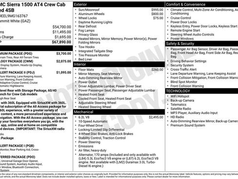 Used 2021 GMC Sierra 1500 AT4 w/ AT4 Premium Package AWD/4WD image 7