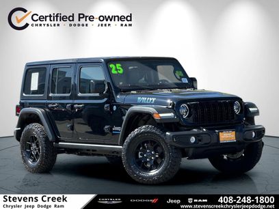 Certified 2025 Jeep Wrangler Unlimited Sport S 4xe