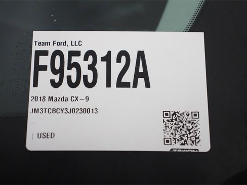 Used 2018 MAZDA CX-9 Touring image 28