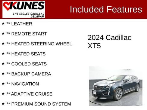 Used 2024 Cadillac XT5 Premium Luxury w/ Platinum Package image 3