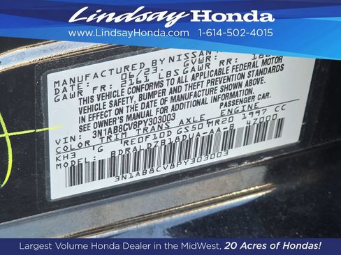 Used 2023 Nissan Sentra SV FWD image 33