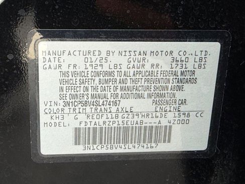 Used 2025 Nissan Kicks Play S image 24