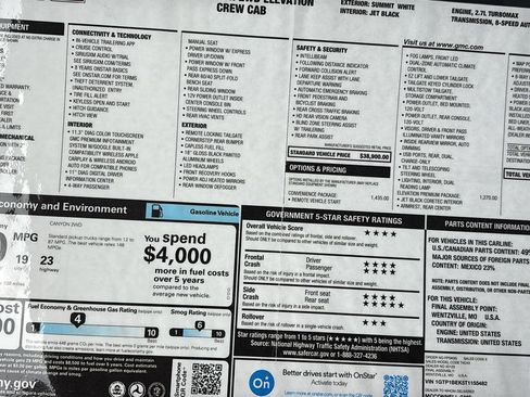 New 2026 GMC Canyon Elevation w/ Convenience Package image 35