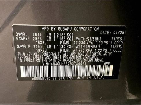 Used 2025 Subaru Crosstrek 2.5i Sport image 35