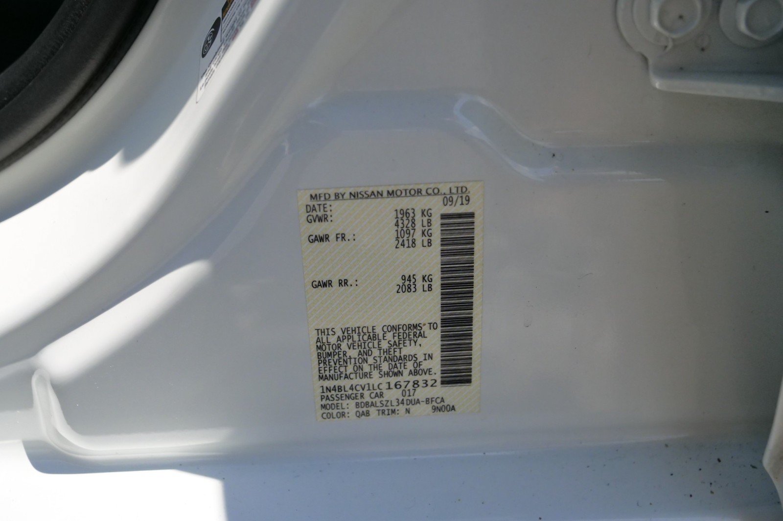 Used 2020 Nissan Altima 2.5 SR FWD image 36