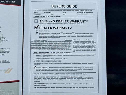 Used 2024 Jeep Compass Limited image 26