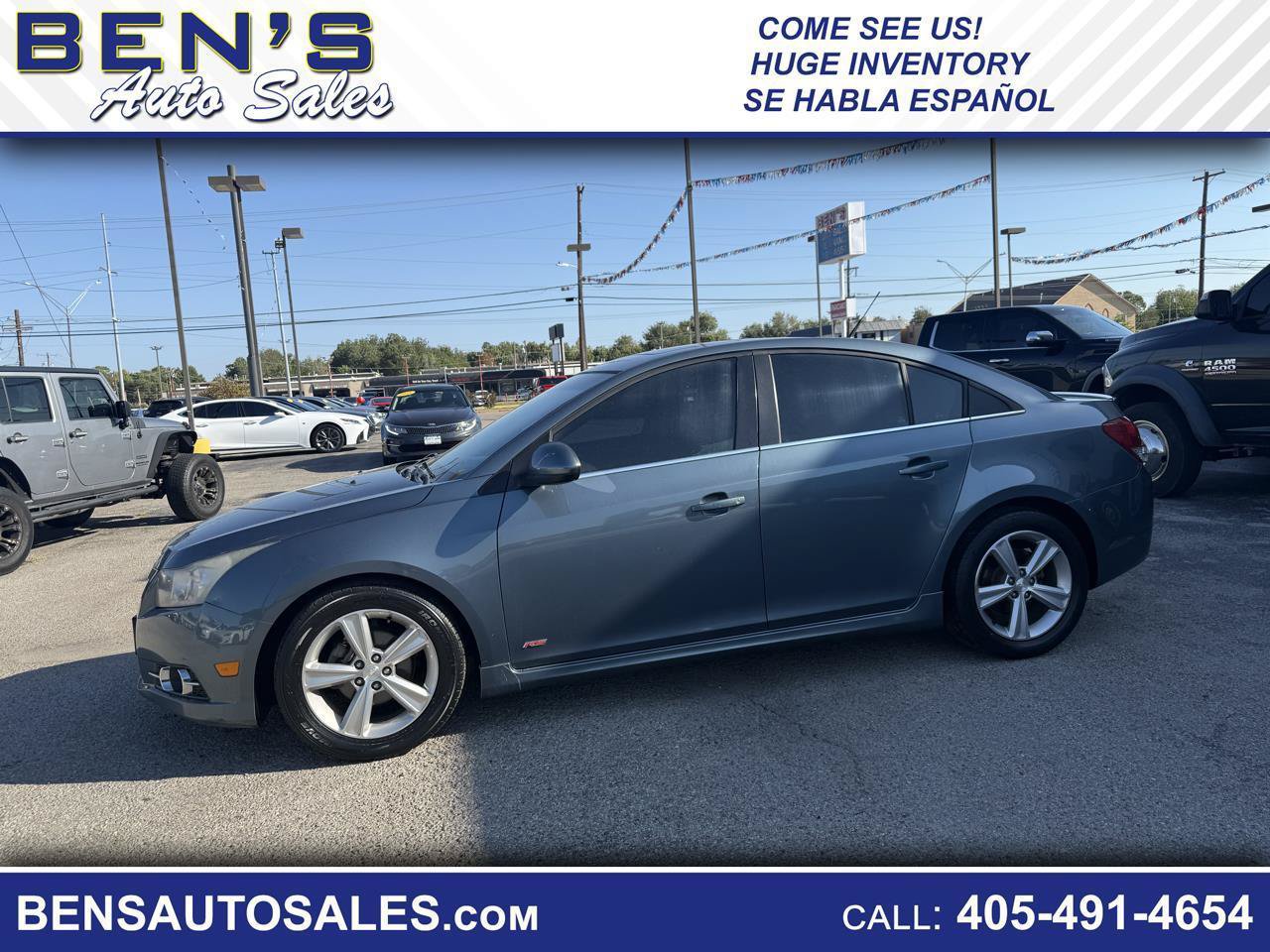 Used 2012 Chevrolet Cruze LT w/ RS Package FWD image 1