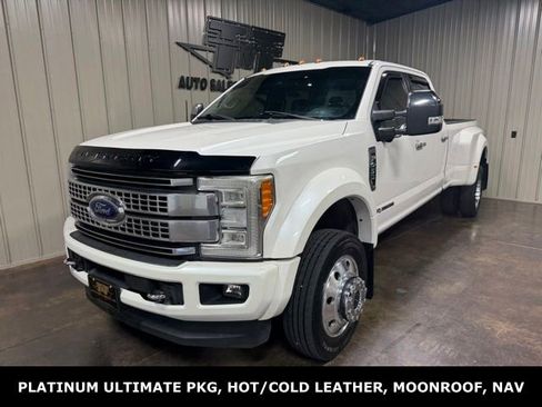 Used 2017 Ford F450 Platinum w/ Platinum Ultimate Package AWD/4WD image 1