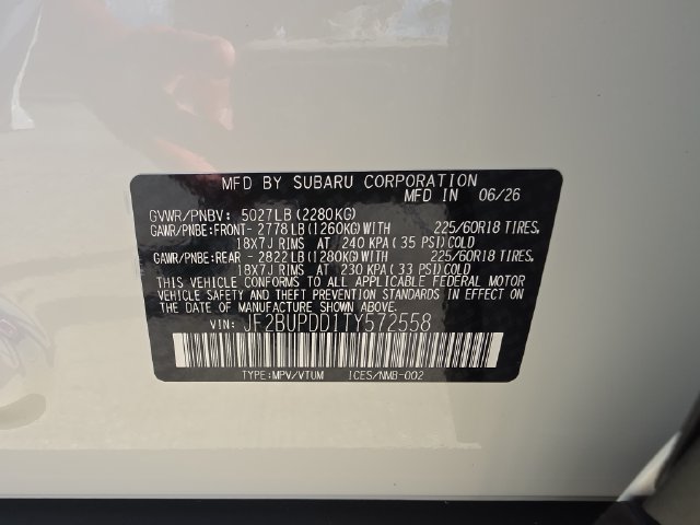 New 2026 Subaru Outback Limited AWD/4WD image 28