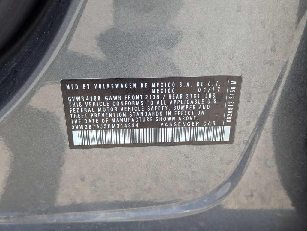 Used 2017 Volkswagen Jetta S FWD image 33