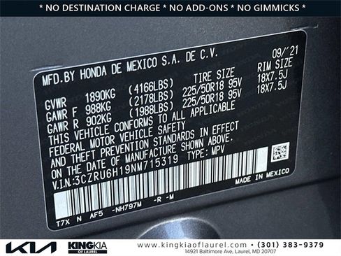 Used 2022 Honda HR-V Sport image 31