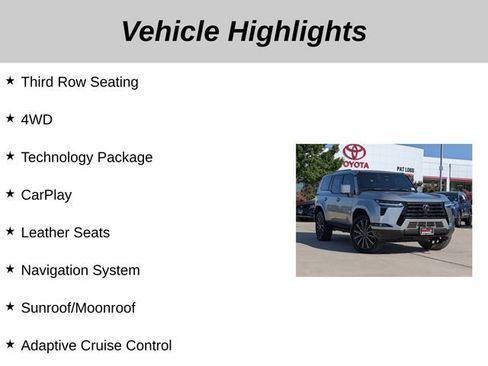 Used 2025 Lexus GX 550 w/ Accessory Package (2T) AWD/4WD image 5
