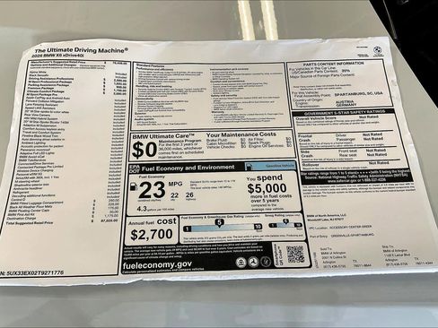 New 2026 BMW X6 xDrive40i image 19