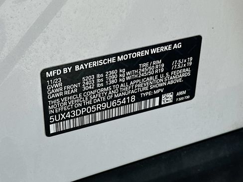 Used 2024 BMW X3 sDrive30i RWD image 27