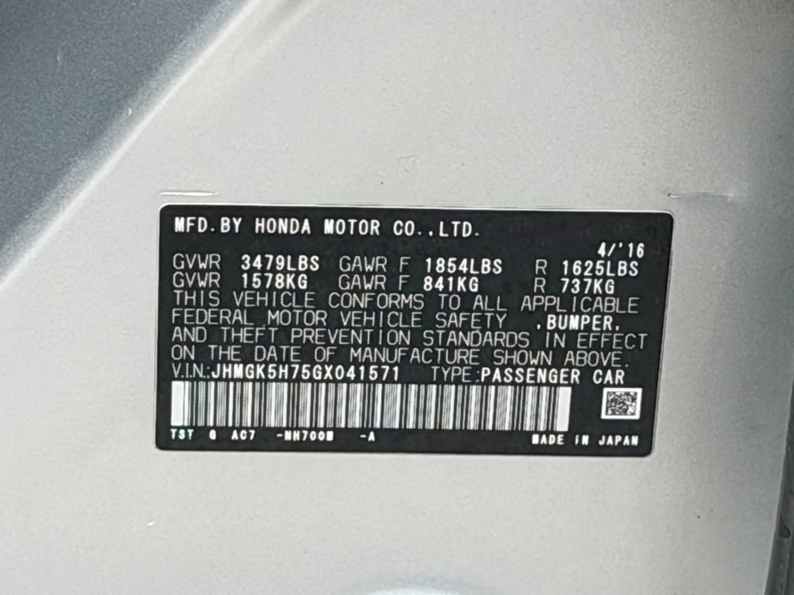 Used 2016 Honda Fit EX image 39