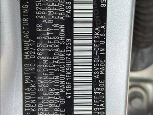 Used 2017 Toyota Camry SE w/ Protection Package (Q2) image 23