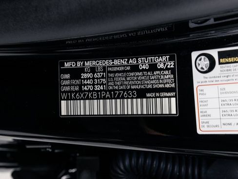 Used 2023 Mercedes-Benz Maybach S 680 4MATIC w/ Manufaktur Leather Package image 44