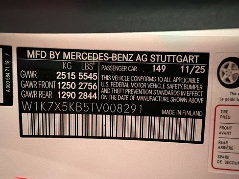 Certified 2026 Mercedes-Benz AMG GT 43 image 16