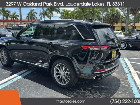 Used 2022 Jeep Grand Cherokee Summit w/ Luxury Tech Group V AWD/4WD image 8