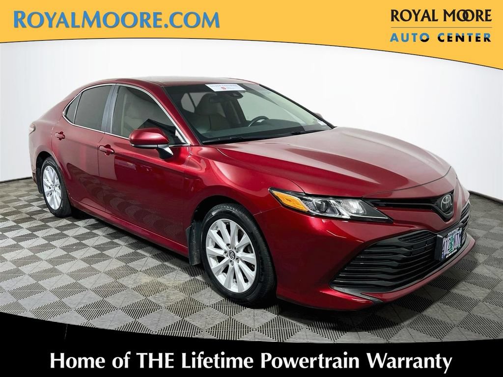 Certified 2019 Toyota Camry LE FWD image 1