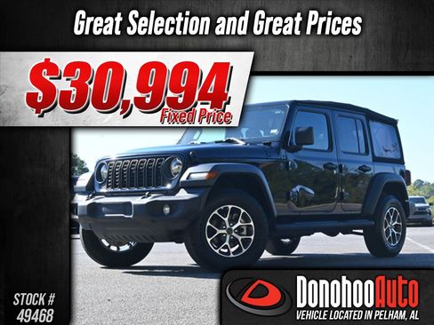 Used 2024 Jeep Wrangler Sport S image 1