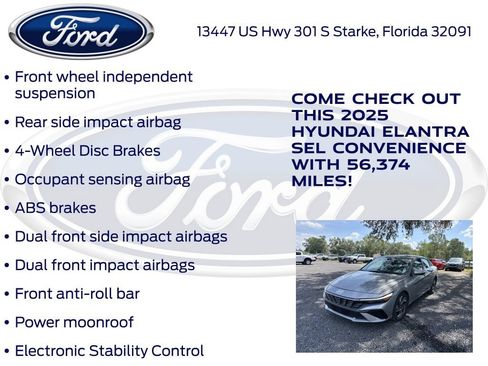 Used 2025 Hyundai Elantra SEL FWD image 20