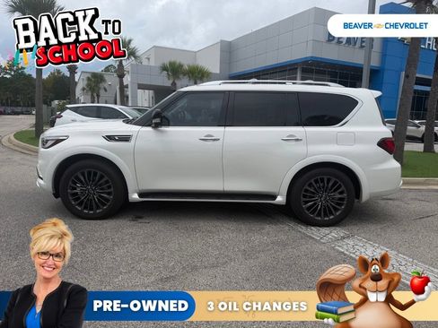 Used 2022 INFINITI QX80 Premium Select w/ Cargo Package RWD image 7