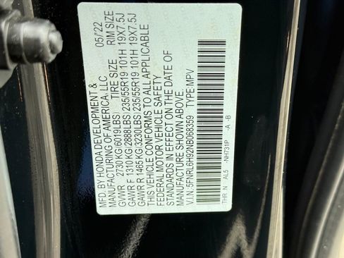 Used 2022 Honda Odyssey Elite image 30