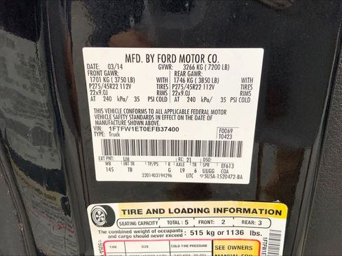 Used 2014 Ford F150 Limited image 31