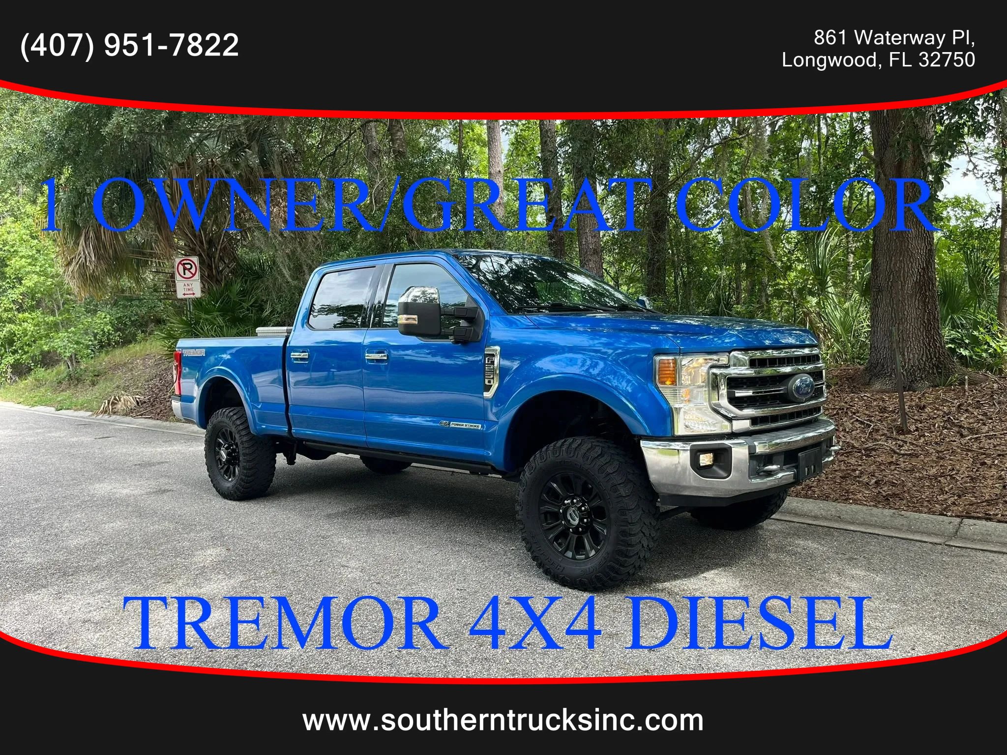 Used 2021 Ford F250 Lariat w/ Tremor Off-Road Package AWD/4WD image 1