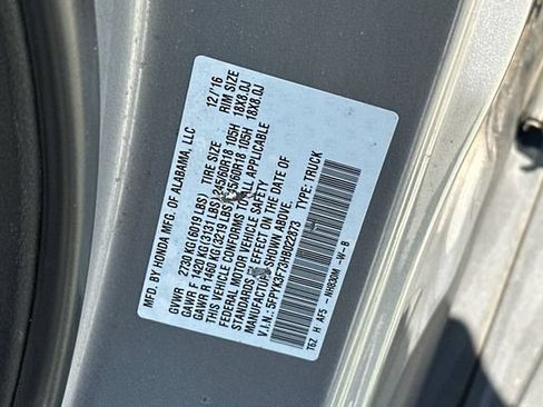 Used 2017 Honda Ridgeline RTL-E image 37