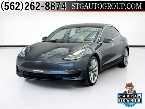 Used 2018 Tesla Model 3 AWD/4WD image 1