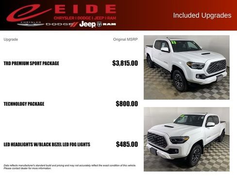 Used 2023 Toyota Tacoma TRD Sport w/ TRD Premium Sport Package image 12