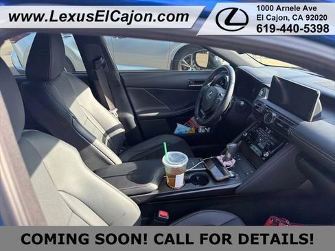 Used 2023 Lexus IS 350 F Sport w/ Navigation Package RWD image 3
