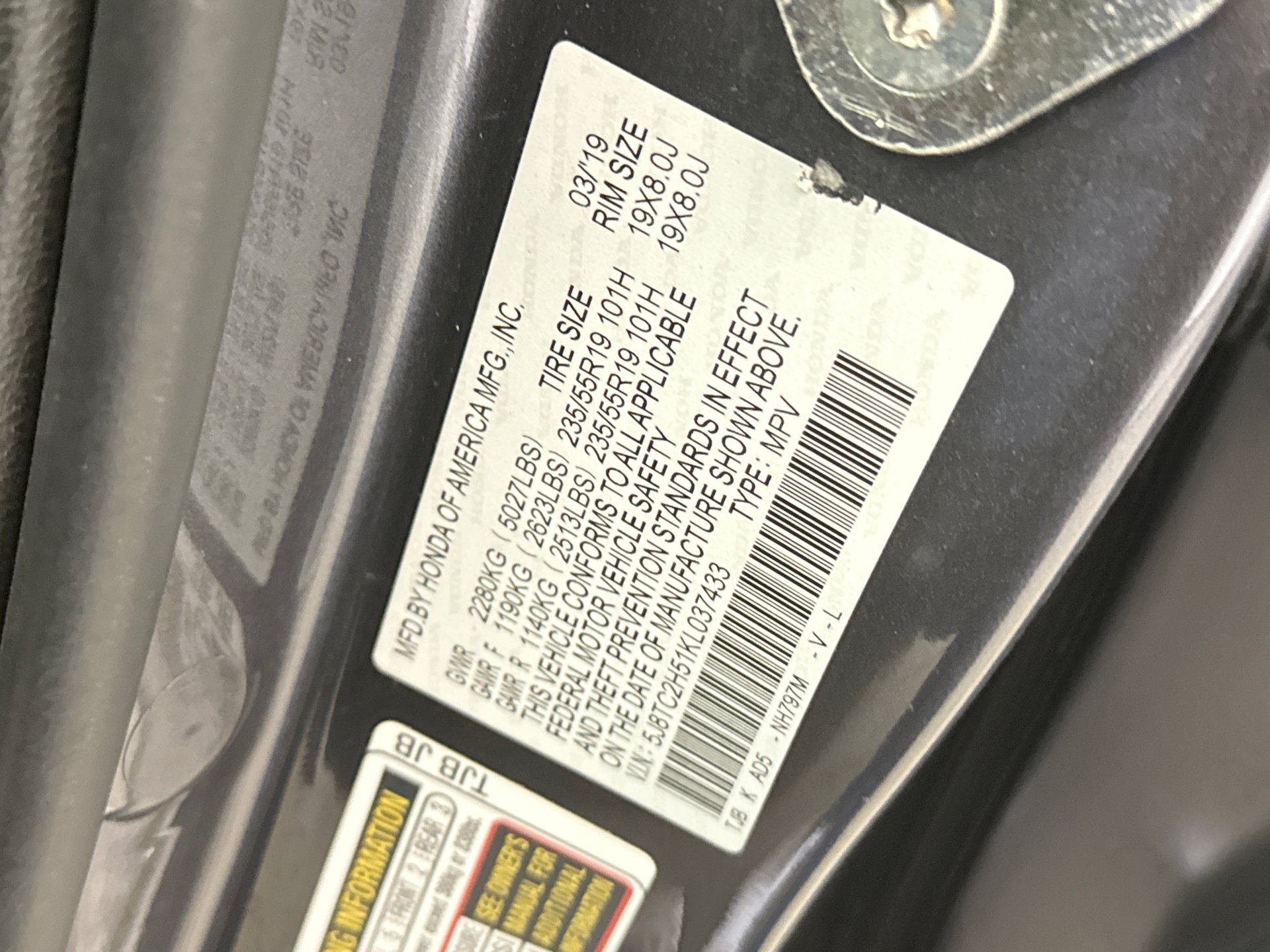 Used 2019 Acura RDX w/ Technology Package AWD/4WD image 11