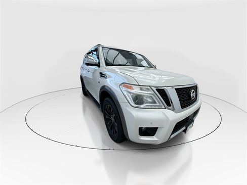 Used 2017 Nissan Armada Platinum w/ Captain Seat Package image 2