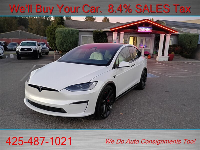Used 2024 Tesla Model X Plaid AWD/4WD image 2