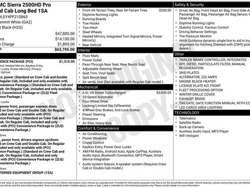 Used 2023 GMC Sierra 2500 Pro w/ Convenience Package image 21