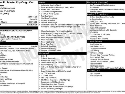Used 2019 RAM ProMaster City Tradesman FWD image 1