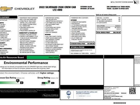 Used 2022 Chevrolet Silverado 2500 LTZ image 46