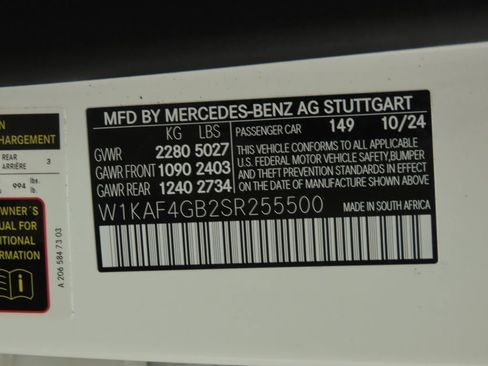 Certified 2025 Mercedes-Benz C 300 Sedan image 32