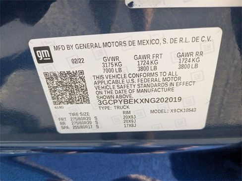 Used 2022 Chevrolet Silverado 1500 Custom w/ LPO, Dark Essentials Package image 26