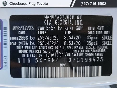 Used 2023 Kia Sorento SX image 23